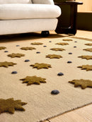 Tapis tissé plat style kilm en laine STARLIGHT-3
