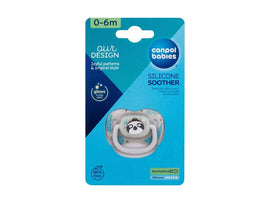 Sucette symétrique en silicone CANPOL BABIES 0-6 mois, EXOTIC (paresseux), 34/920_leni