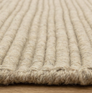 Tapis de salon en laine tissé plat TORRENTO