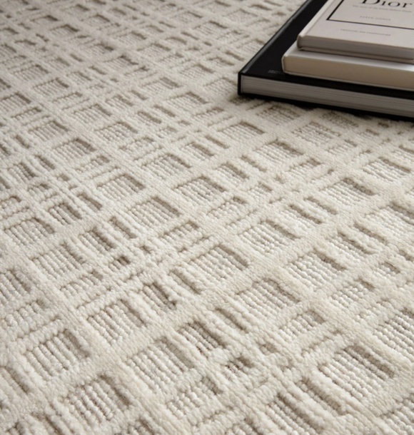 Tapis tissé main en jute HATCHY