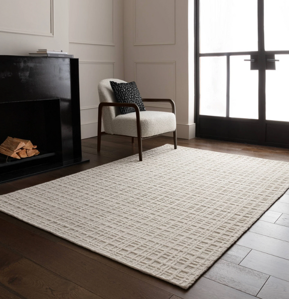 Tapis tissé main en jute HATCHY