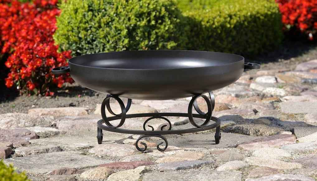 Brasero maltasoa en acier noir ø: 60cm - Clicktofournisseur.com