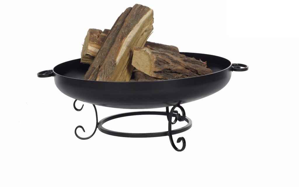 Brasero maltavia en acier noir ø: 60cm - Clicktofournisseur.com