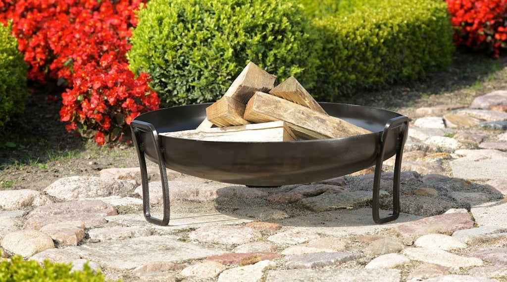 Brasero pan en acier noir ø: 60cm - Clicktofournisseur.com