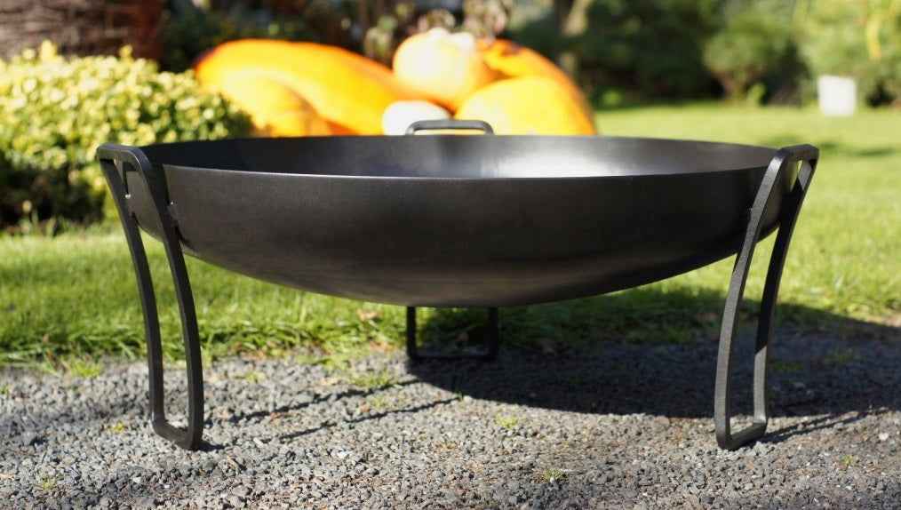 Brasero pan en acier noir ø: 60cm - Clicktofournisseur.com