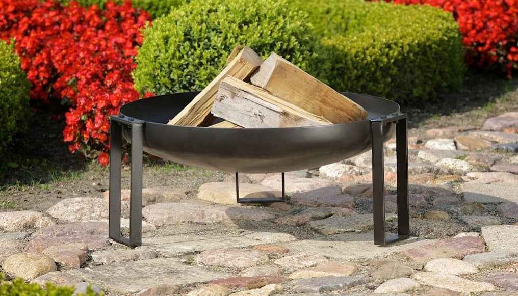 Brasero tana en acier noir ø: 70cm - Clicktofournisseur.com