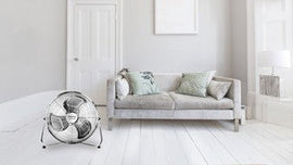 Brasseur d’air de 41cm 70 w gris - Clicktofournisseur.com