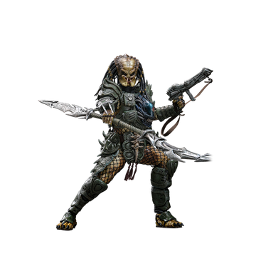 Figurine Hot Toys CMS029 - Predator - Broken Tusk Predator