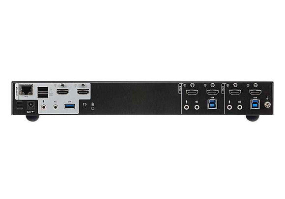 Aten 2-Port USB 3.0 4K HDMI Dual Display KVMP Switch | CS1842