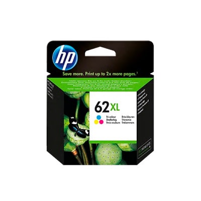 Hp 62xl - haute capacité - couleur cyan magenta