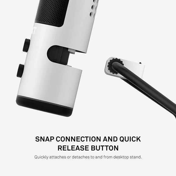 NZXT Capsule White PC microphone