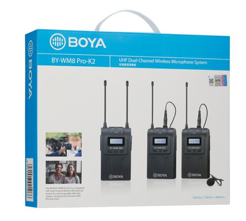 Boya microphone  BY-WM8 Pro-K2 UHF Wireless