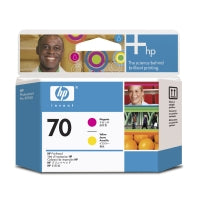 HP 70 original printhead C9406A magenta and yellow standard capacity 1-pack