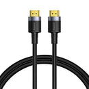 Câble vidéo Baseus Cafule 4KHDMI mâle vers 4KHDMI mâle 2 m Noir (CADKLF-F01)