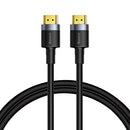 Câble vidéo Baseus Cafule 4KHDMI mâle vers 4KHDMI mâle 2 m Noir (CADKLF-F01)
