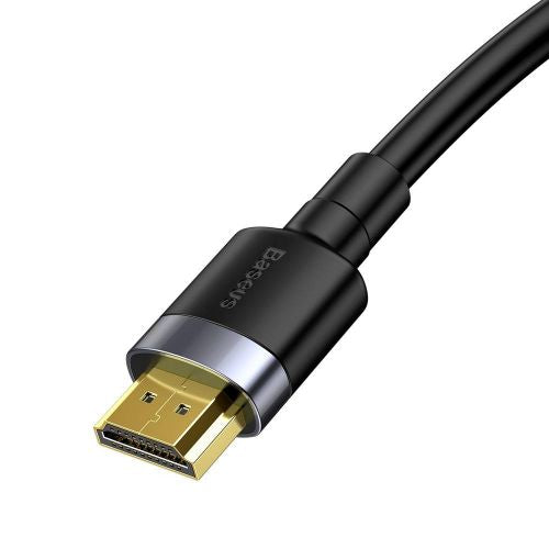 Câble vidéo Baseus Cafule 4KHDMI mâle vers 4KHDMI mâle 2 m Noir (CADKLF-F01)