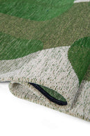 Tapis de salon moderne tissé plat BLACK SPICE