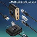 Baseus Square Round USB Adapter USB 3.0 / 3x USB 2.0 / 1m