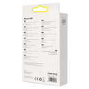 Câble de données baseus lightning crystal shine series pour charge rapide 24 a 2 m violet cajy000105