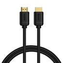 Câble vidéo Baseus haute définition HDMI vers HDMI 4K 60 Hz, 3D HDR, 18 Gbit/s, 1 m, noir (CAKGQ-A01)