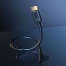 Câble vidéo Baseus haute définition HDMI vers HDMI 4K 60 Hz, 3D HDR, 18 Gbit/s, 1 m, noir (CAKGQ-A01)