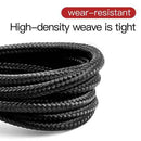 Baseus Lightning Cafule Cable 2.4A 0.5m Gray + Black (CALKLF-AG1)