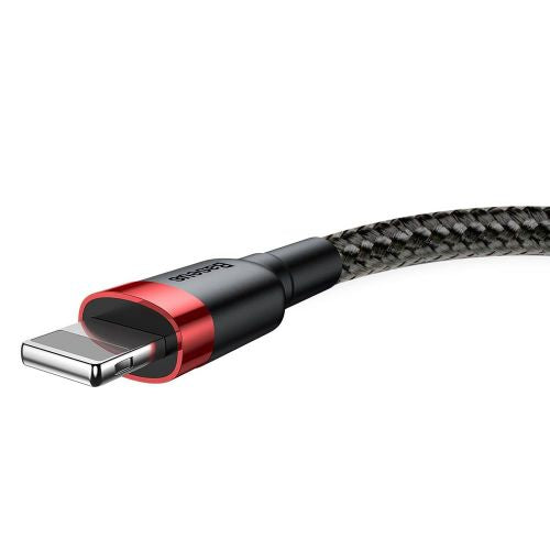Câble Lightning Baseus 2 A, 3 m, rouge/noir (CALKLF-R91)