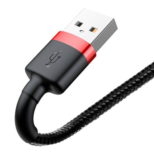 Câble Lightning Baseus 2 A, 3 m, rouge/noir (CALKLF-R91)