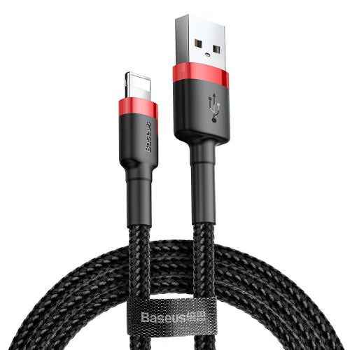 Câble Lightning Baseus 2 A, 3 m, rouge/noir (CALKLF-R91)