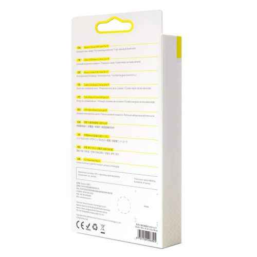 Baseus Lightning Cafule Cable, 2A, 3m Gray/Black (CALKLF-RG1)