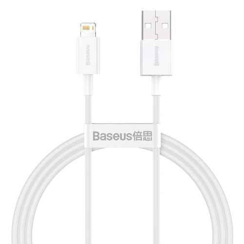 Baseus CALYS-A02 mobile phone cable White 1 m USB A Lightning