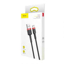 Cable Micro USB Baseus Cafule 1.5A 2m (red & black)