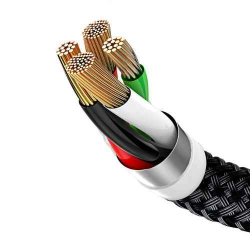 Colorfone CAMLT-BSY01 USB cable 1.2 m USB A 3 x USB C Black, Red, Blue