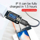 Colorfone CAMLT-BSY01 USB cable 1.2 m USB A 3 x USB C Black, Red, Blue