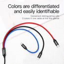 Colorfone CAMLT-BSY01 USB cable 1.2 m USB A 3 x USB C Black, Red, Blue
