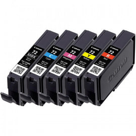 Canon pgi-72 mbk/c/m/y/r multipack - Clicktofournisseur.com
