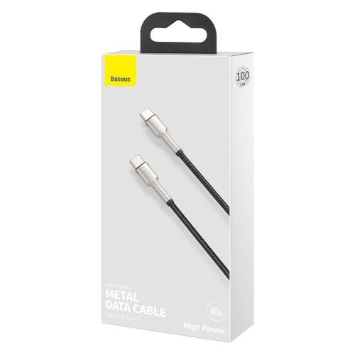 Câble de téléphone portable baseus catjk-c01 noir 1 m usb c