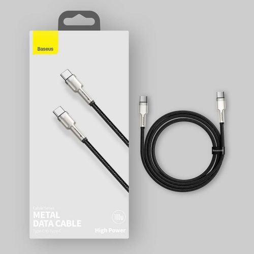 Câble de téléphone portable baseus catjk-c01 noir 1 m usb c