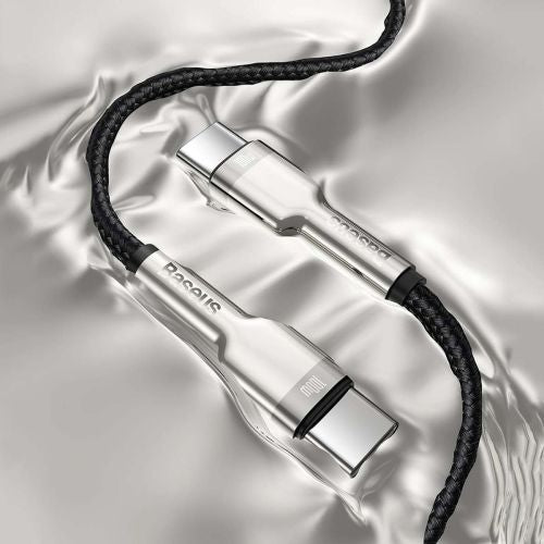 Câble de téléphone portable baseus catjk-c01 noir 1 m usb c