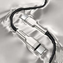 Câble de téléphone portable baseus catjk-c01 noir 1 m usb c