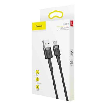 Baseus CATKLF-UG1 USB cable 3 m USB A USB C Black