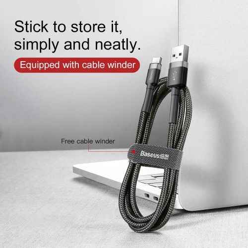 Baseus CATKLF-UG1 USB cable 3 m USB A USB C Black