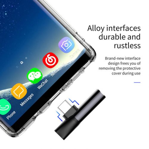 Adapteris Baseus L41 USB-C to Mini Jack 3.5mm + USB-C
