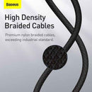 Baseus Type-C - Lightning High Density Braided Fast charging cable, PD 20W, 2m, Black (CATLGD-A01)