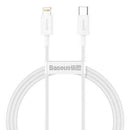 Baseus Type-C - Lightning Superior Series fast charging data cable PD 20W 1m White (CATLYS-A02)