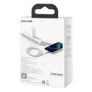 Baseus Type-C - Lightning Superior Series fast charging data cable PD 20W 1m White (CATLYS-A02)