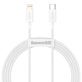 Baseus Type-C - Lightning Superior Series fast charging data cable PD 20W 1.5m White (CATLYS-B02)