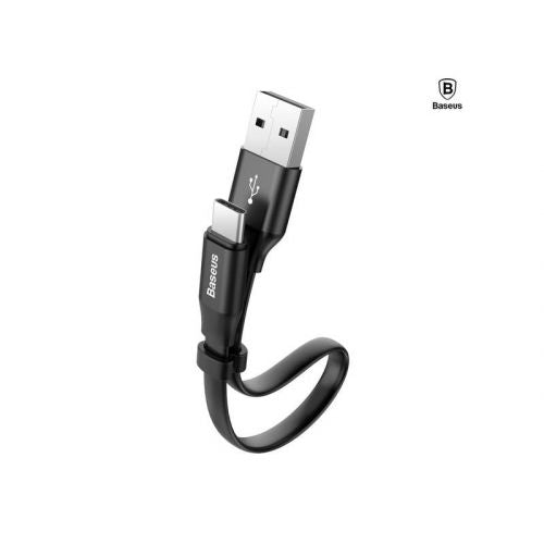 Câble Baseus Type-C Nimble portable 2 A 0,23 m Noir (CATMBJ-01)