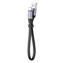 Câble de données Baseus Type-C Simple HW à charge rapide 40 W 5 A 23 cm Gris (CATMBJ-BG1)