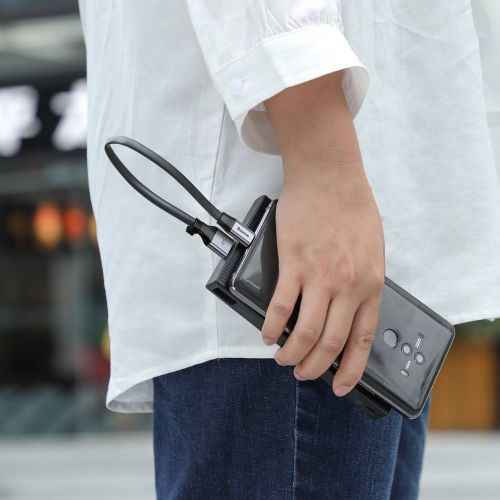 Câble de données Baseus Type-C Simple HW à charge rapide 40 W 5 A 23 cm Gris (CATMBJ-BG1)